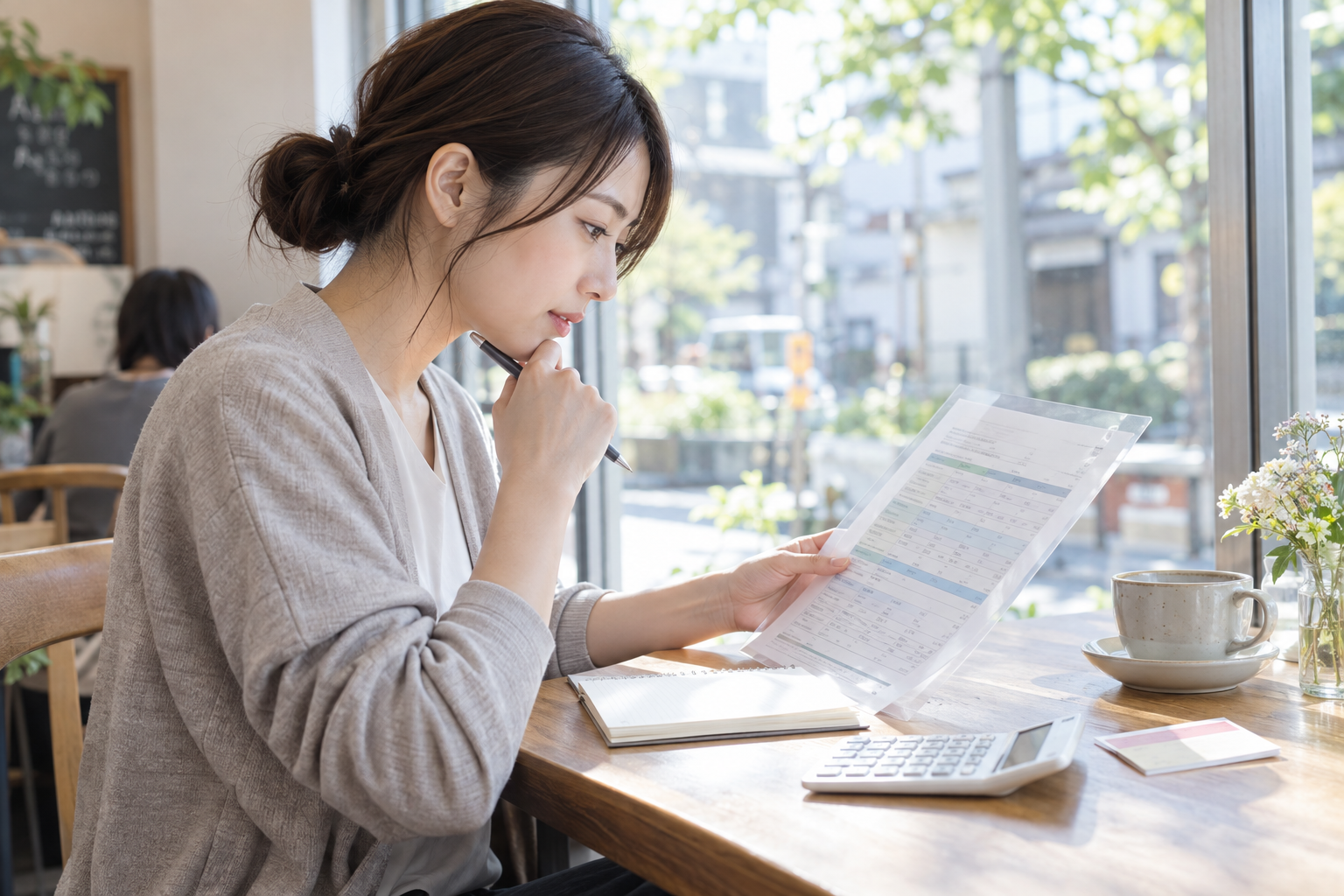 応募前に報酬条件を確認する求職者のイメージ