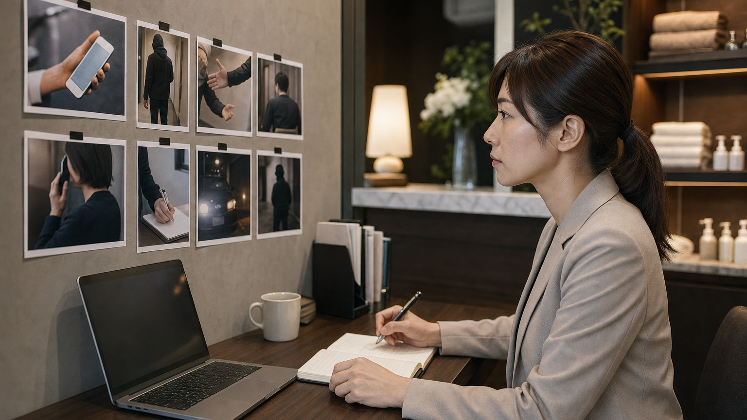 顧客そのものではなく個々のトラブル行為をIncidentとして評価する店舗管理イメージ